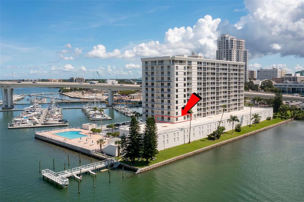 Property for sale at 100 PIERCE STREET UNIT 307, CLEARWATER, FL, 33756