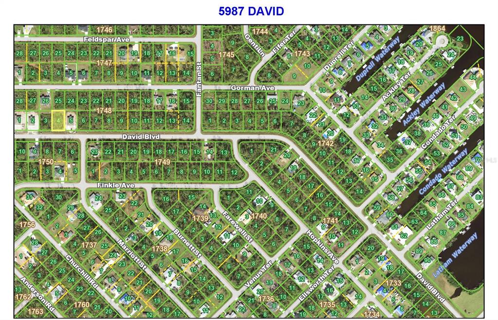 Property for sale at 5987 DAVID BOULEVARD, PORT CHARLOTTE, FL, 33981