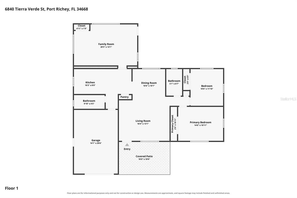 Property for sale at 6840 TIERRA VERDE STREET, PORT RICHEY, FL, 34668