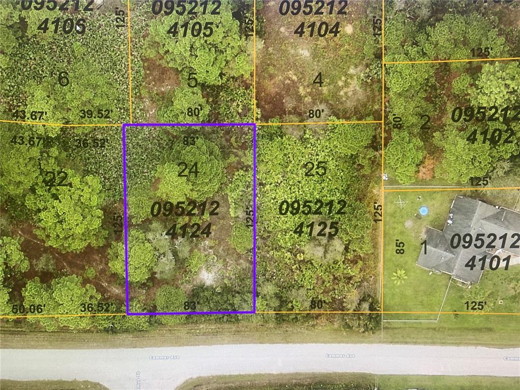 Property for sale at LOT 24 CAMMER AVENUE, NORTH PORT, FL, 34291