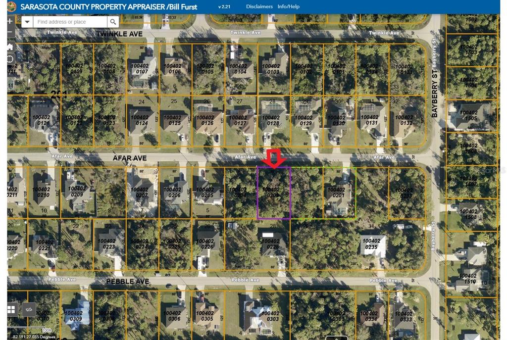 Property for sale at AFAR AVENUE, NORTH PORT, FL, 34286