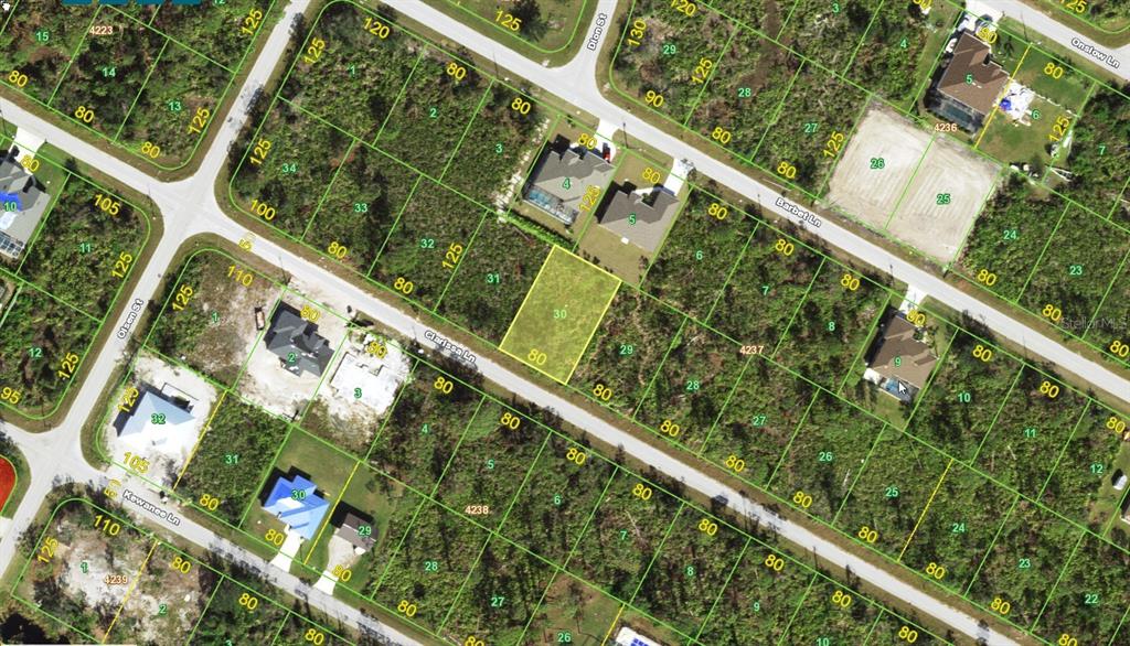 Newer homes nearby.