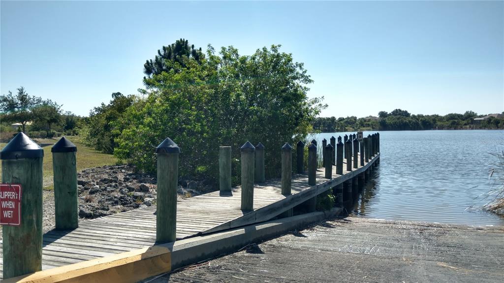 Boat ramp at South Gulf Cove Park just a short 3 mile drive.