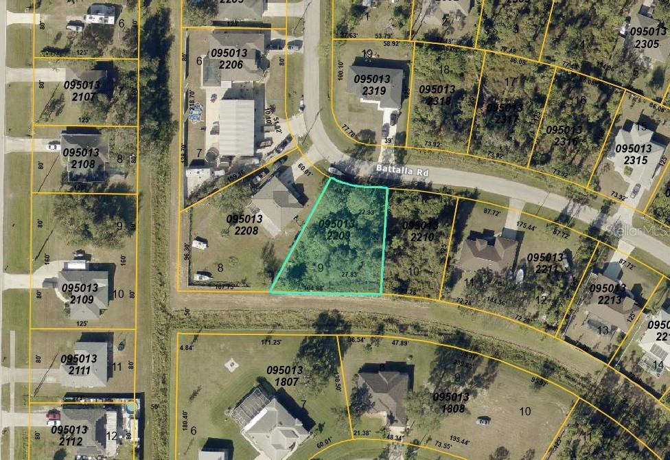 Property for sale at Lot #9 BATTALLA ROAD, NORTH PORT, FL, 34291