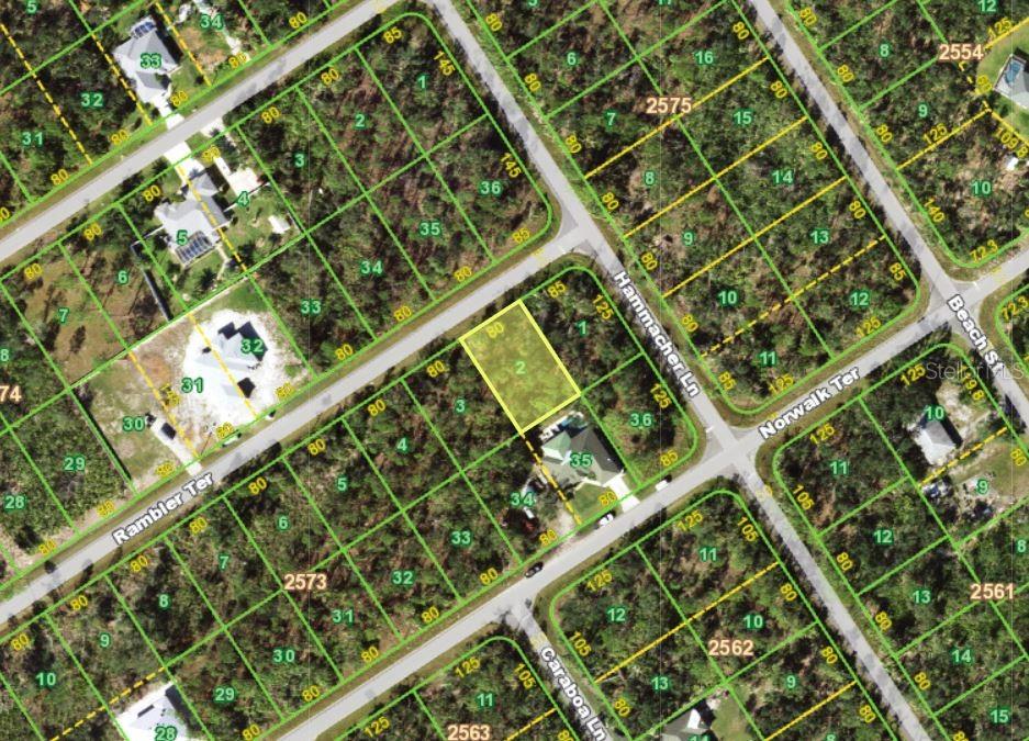 Property for sale at 1252 RAMBLER TERRACE, PORT CHARLOTTE, FL, 33953