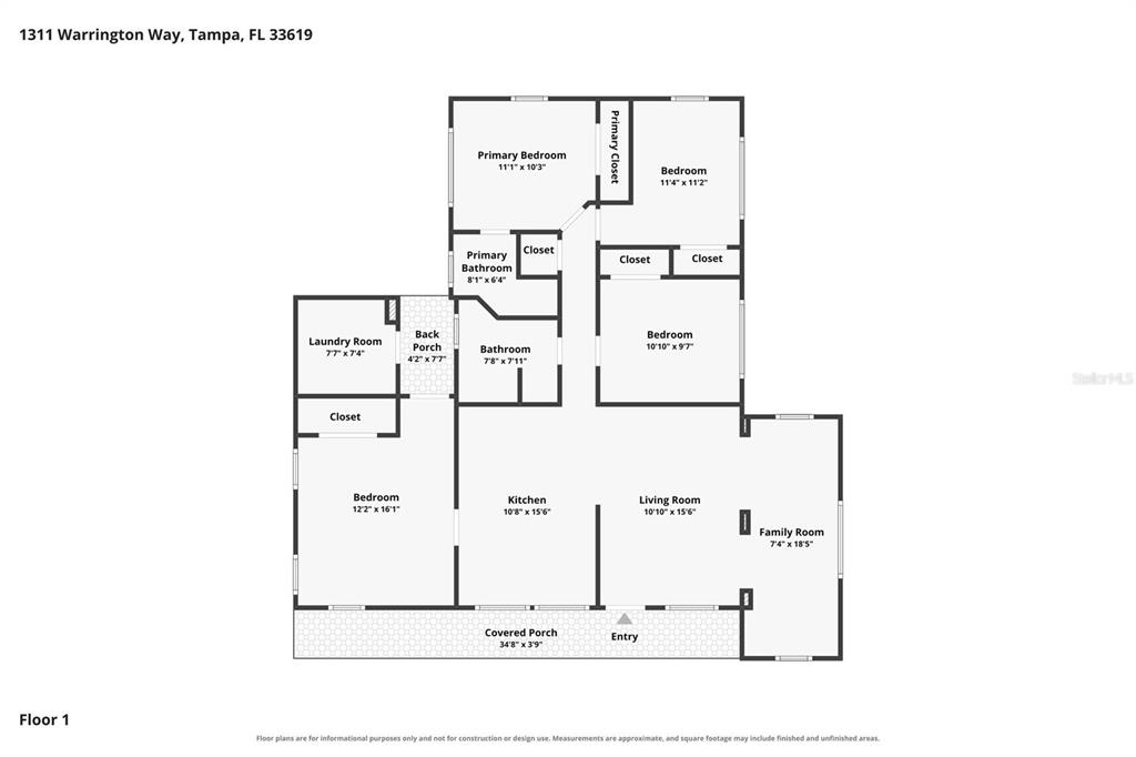 Property for sale at 1311 WARRINGTON WAY, TAMPA, FL, 33619