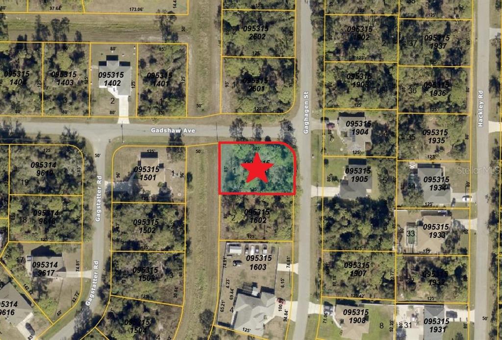 Property for sale at Lot 1 GADSHAW AVENUE, NORTH PORT, FL, 34291