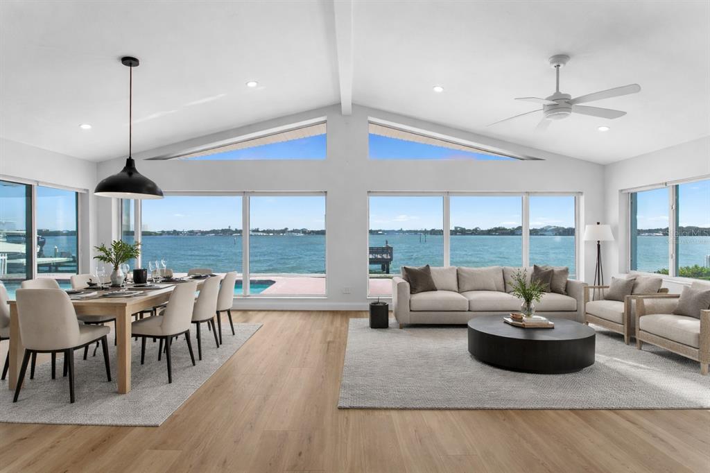 This photos has been virtually staged to illustrate the potential use and layout of the space. Furniture and décor shown are for visualization purposes only and are not included with the property