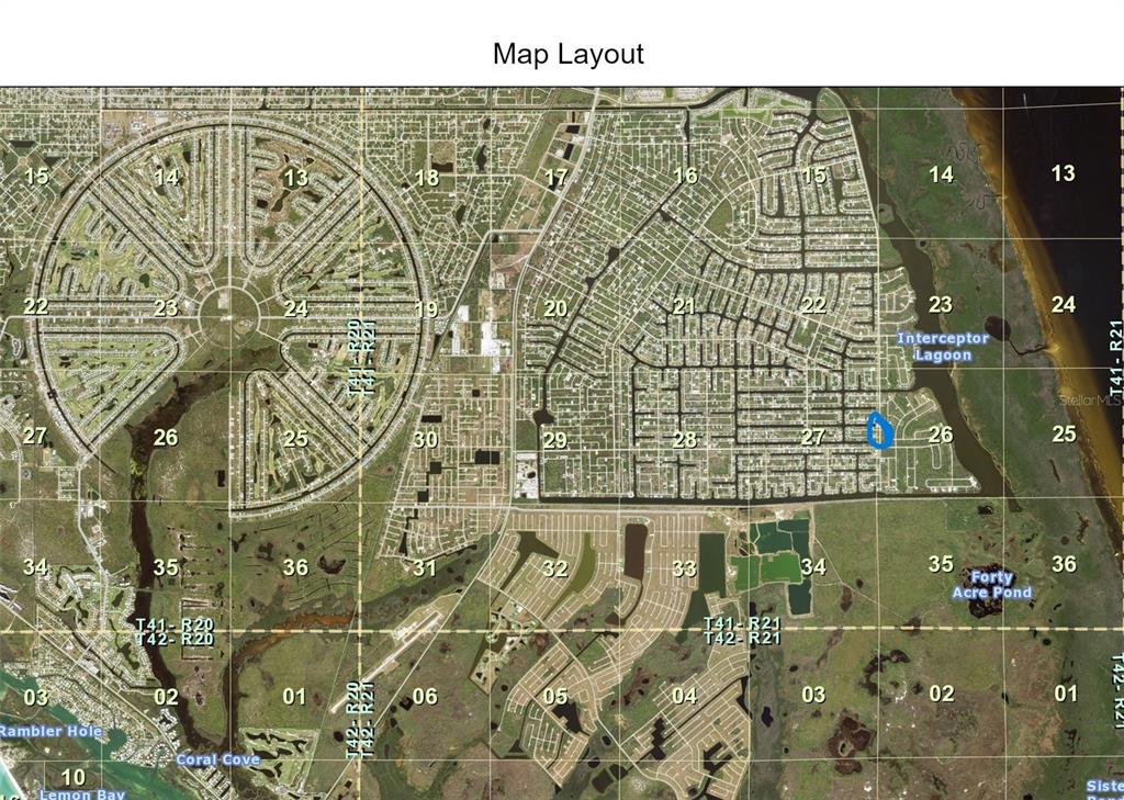 RED DOT IS THE LOCATION OF LOT