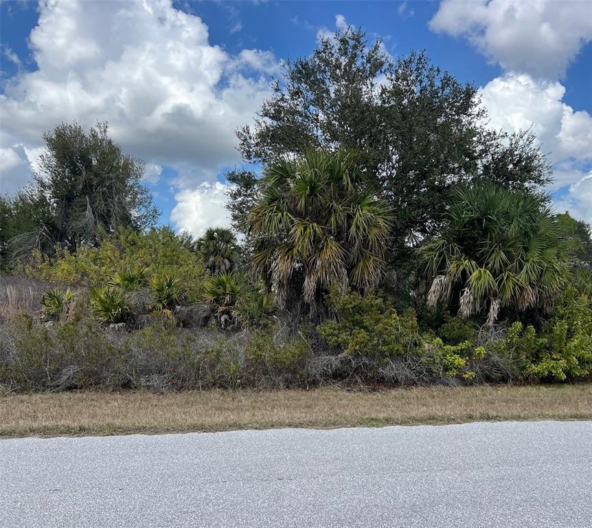 front of lot