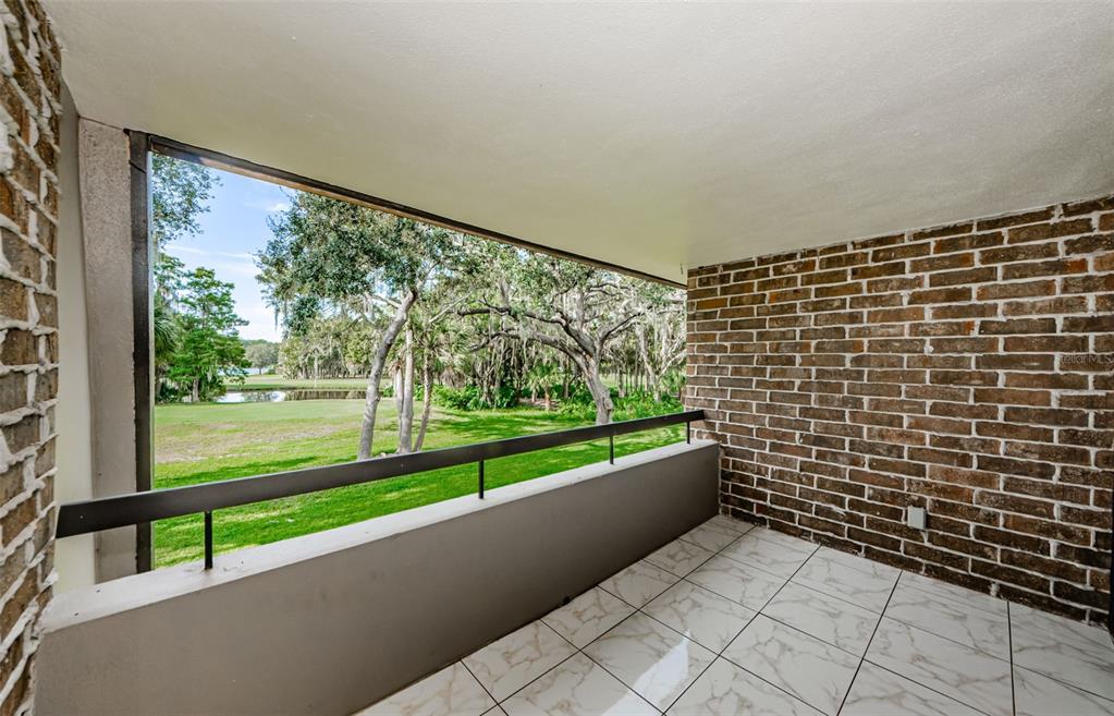 LARGE PRIVATE BALCONY