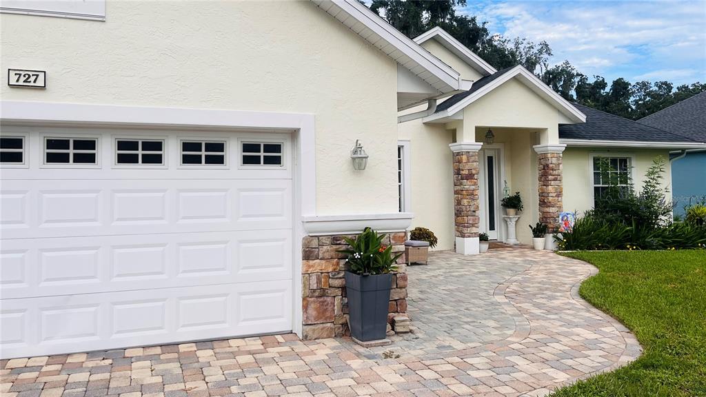 FRONT WALK AND PATIO