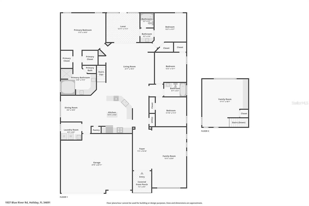 Property for sale at 1937 BLUE RIVER ROAD, HOLIDAY, FL, 34691