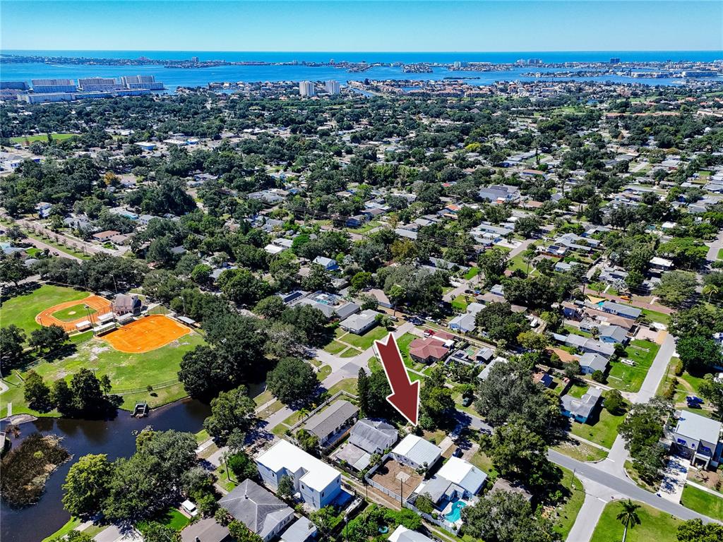 Looking West toward Gulf