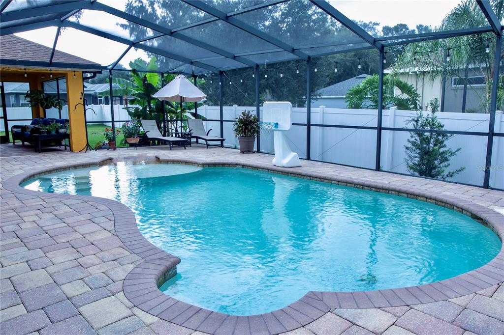 Heated Salt Water Pool