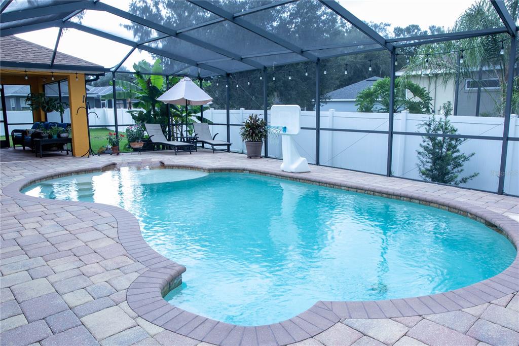 Heated Salt Water Pool