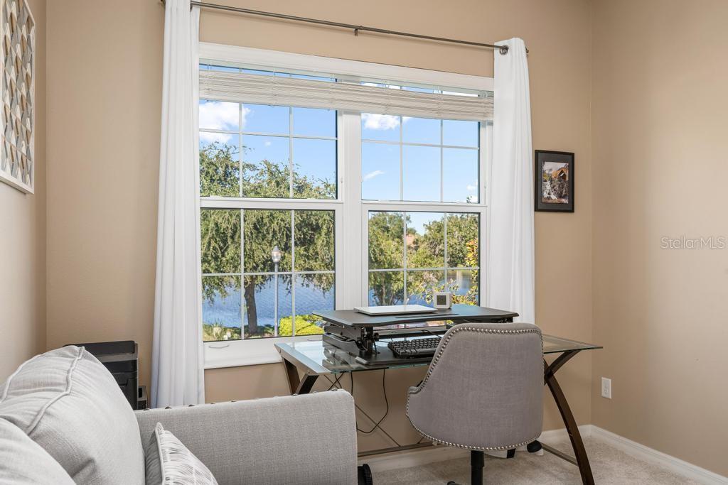 Water views from you 3rd bedroom or office